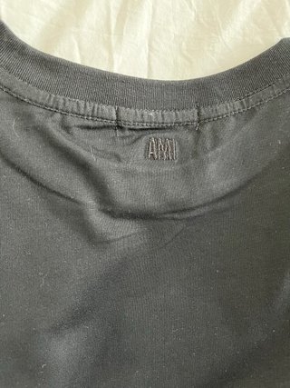 Camiseta Ami Paris Negra Talla L