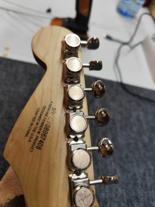 Mástil Guitarra Stratocaster Guyker