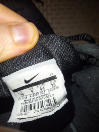 Scarpe da corsa Nike nere - Taglia 44
