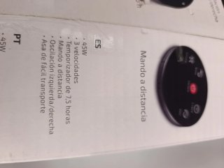 Ventilador Torre Ufesa TWL1550 Nuevo