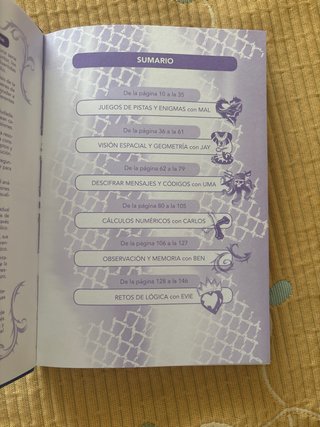 Juegos de lógica con los Descendientes