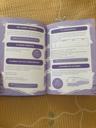 Juegos de lógica con los Descendientes