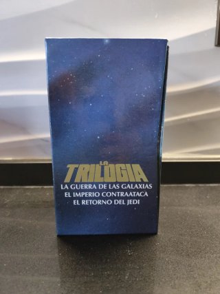Trilogía Star Wars VHS La Guerra de las Galaxias