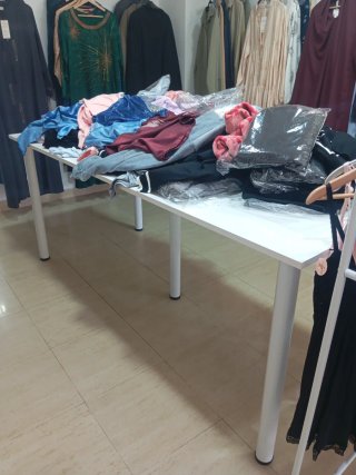 Mueble de madera stanteria espejo mesa602044074