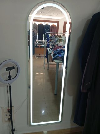 Mueble de madera stanteria espejo mesa602044074