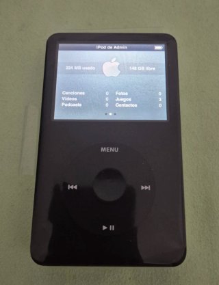 iPod Classic 6ª Gen 160GB Negro A1238 Nuevo