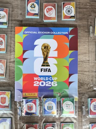 Álbum Panini Mundial 2026 Completo sin Pegar