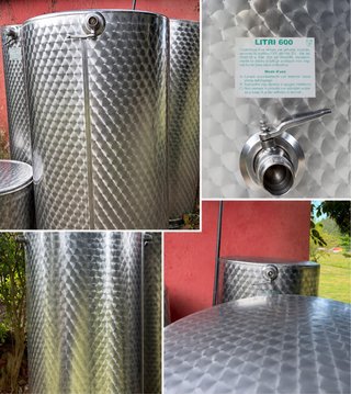 3 Depósito Inox Alimentario 600L (400 cada unidad)