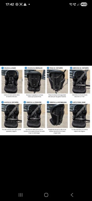 Silla de coche para bebé