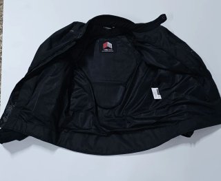 Cazadora Moto Verano Negra