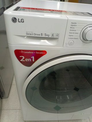 Lavadora con Secadora LG 8/5kg A+++ 1400rpm garant