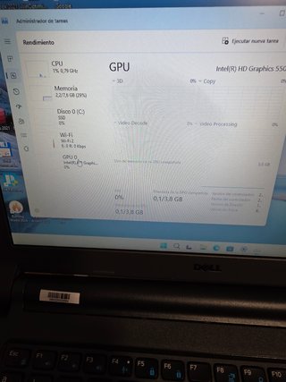 Ordenador Portátil Dell INTEL ICORE 5 , 8RAM