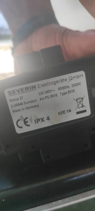Plancha Parrill Eléctrica Severin