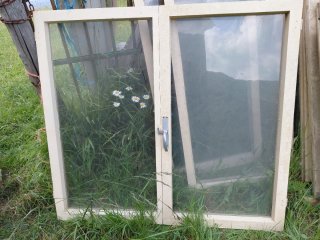 Ventanas antiguas de madera