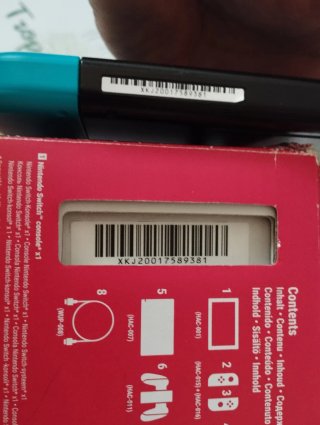Nintendo Switch 2017 M4G1C4 Azul/Rojo