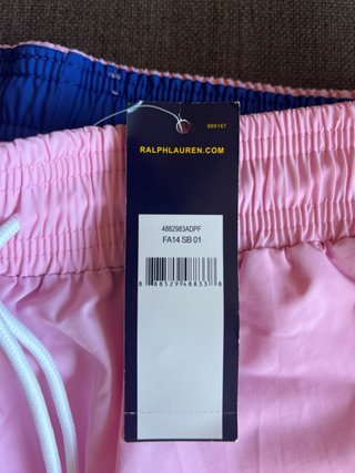 Bañador Polo Ralph Lauren Rosa