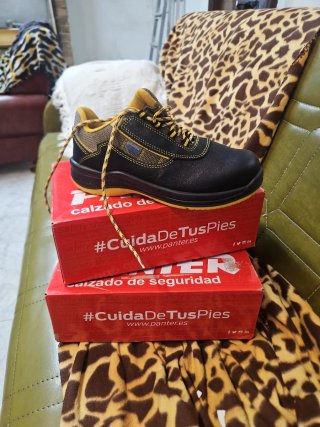 Zapatos de seguridad Panter negros Muchas tallas