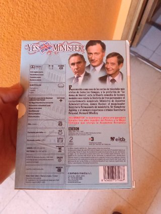 Yes, Minister (Si, Ministro) Serie Completa DVD
