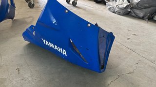 Carenado Fibra Circuito Yamaha R1 02-03 Azul