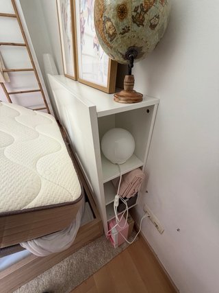 Cama 135x190 viscoelástica con canapé