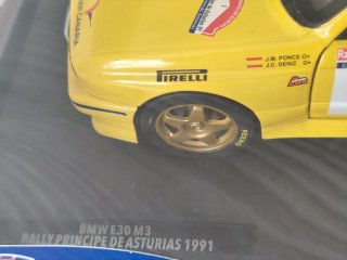 1:18 BMW M3 E30 Rally Príncipe de Asturias Solido