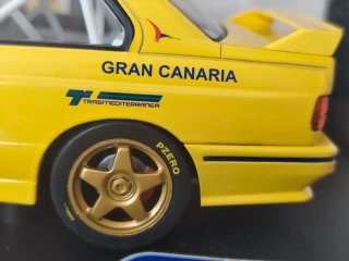 1:18 BMW M3 E30 Rally Príncipe de Asturias Solido