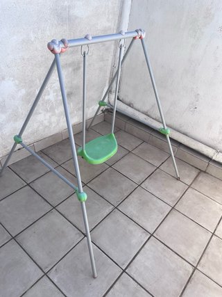 Columpio Smoby Naranja y Verde