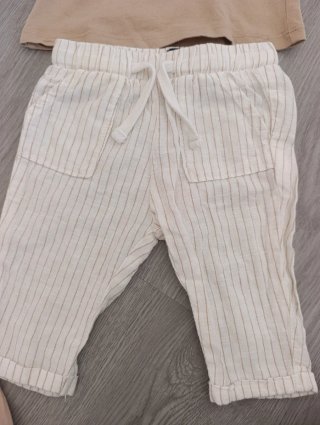2 Conjuntos Kiabi Camiseta y Pantalón Bebé