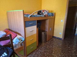 Cama litera con cajones. 2,05x1,56x99 cm
