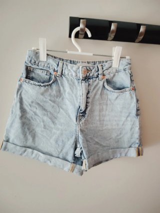 Shorts vaqueros Mango desgastados