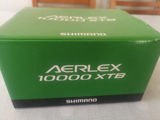 Carrete Shimano Aerlex 10000 XTB + Caja Original