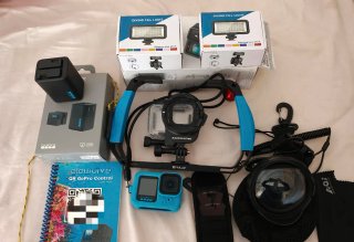 GoPro13 Black + Lente Gran Angular Backscatter