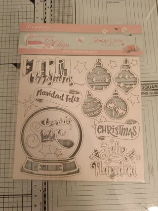 Kit Chipboard Navidad Stamperia Johanna Rivero
