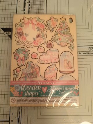Kit Chipboard Navidad Stamperia Johanna Rivero