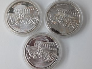Juego 6 Onzas Plata España Tauromaquia