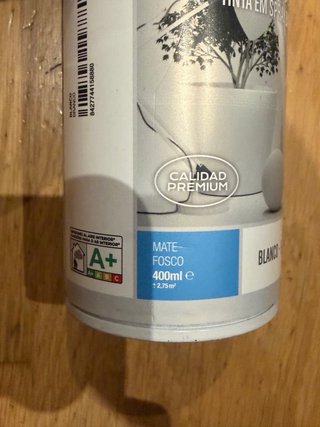 Sprays Montana 94 azul y blanco mate sin abrir