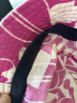 Sombrero Verano Chanel Rosa y Blanco