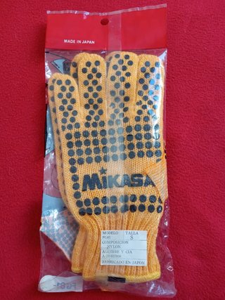 Guantes portero Mikasa fútbol vintage