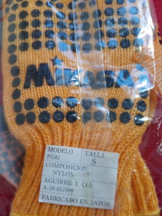 Guantes portero Mikasa fútbol vintage