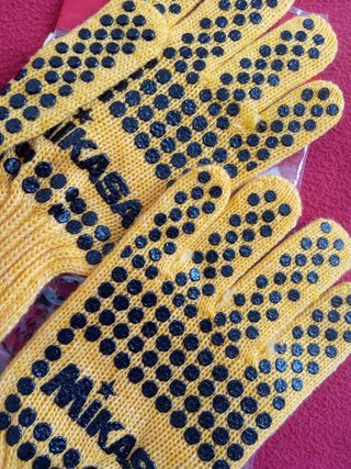 Guantes portero Mikasa fútbol vintage