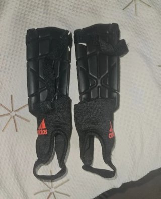 Espinilleras Adidas Fútbol Azul/Amarillo
