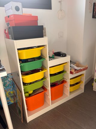 Mueble Escalera Ikea con Cajas