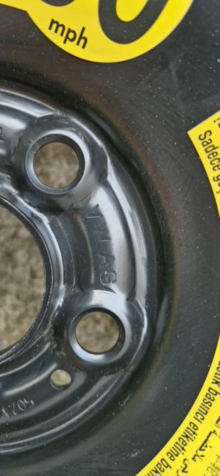 Rueda de repuesto VAG