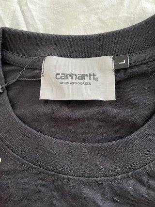 Camiseta Carhartt Talla L Negra