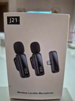 Micrófono Lavalier Inalámbrico J21