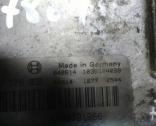 0281011776 centralita motor renault megane 358694