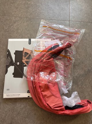 Capota Bugaboo Fox Rojo Amanecer Ventilada