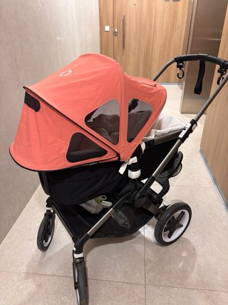 Capota Bugaboo Fox Rojo Amanecer Ventilada