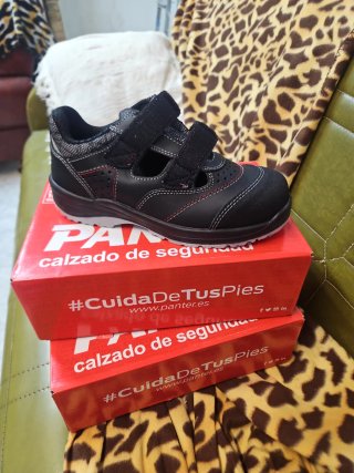 Zapatos de seguridad Panter negros talla 38 y 40