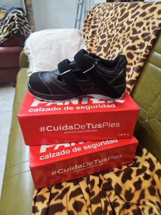 Zapatos de seguridad Panter negros talla 38 y 40